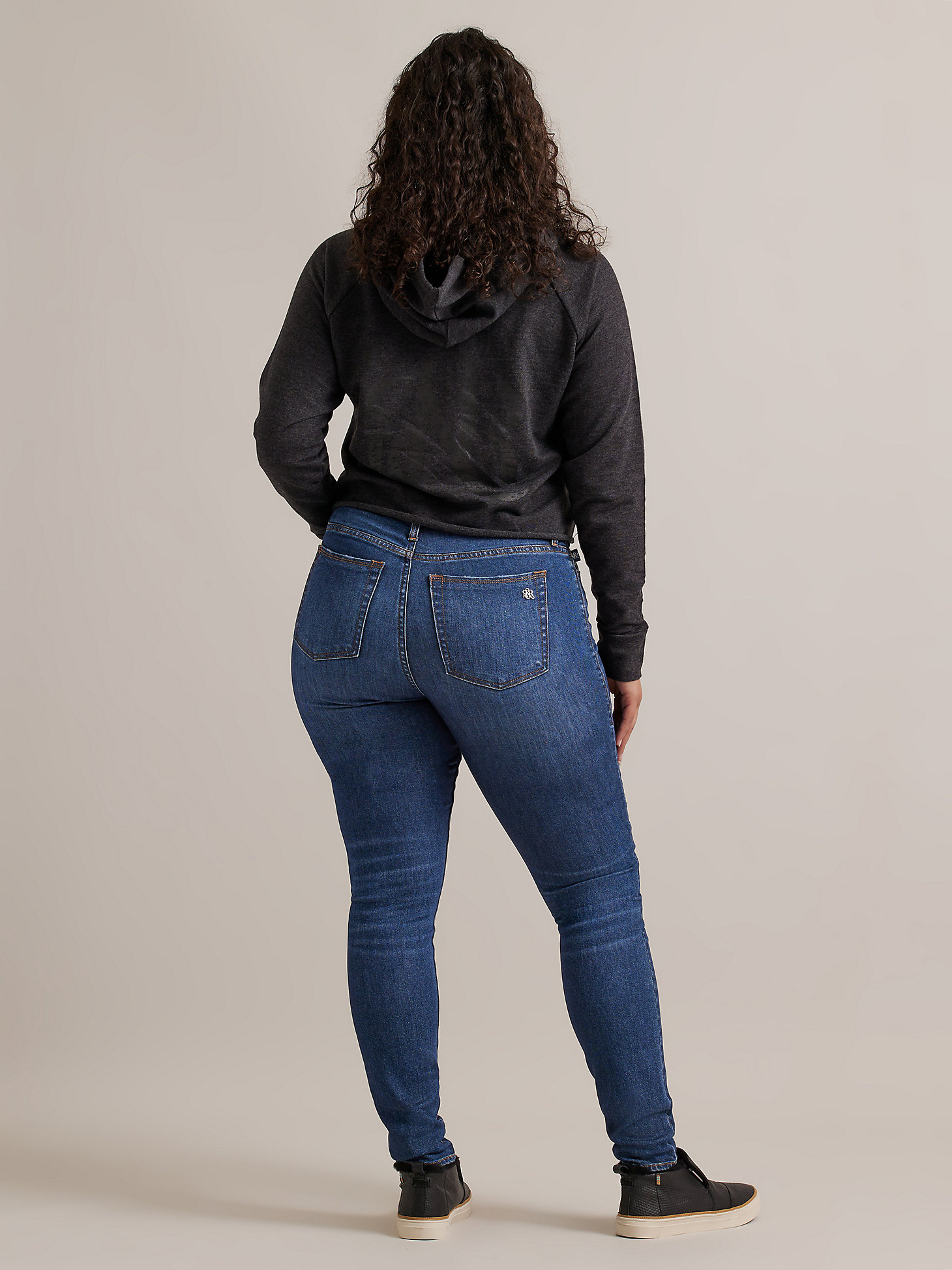 Women's High Roller High Rise Skinny Jean in In It Win It alternative view 4