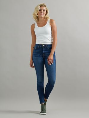 Women's High Roller High Rise Skinny Jean in In It Win It main view