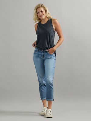 Women's Indee Boyfriend Jean in Lake Side