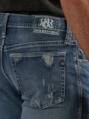 Men's Neil Straight Jean in Denied alternative view 4