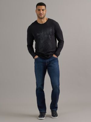 Men's Grady Relaxed Fit Straight Jean in Salute main view