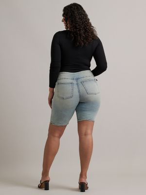 【KOOLOSET】Rain Curve Bermuda Denim 12159_alt_01.jpg