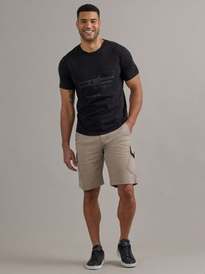 Men's Vaughn Relaxed Cargo Short in Khaki main view