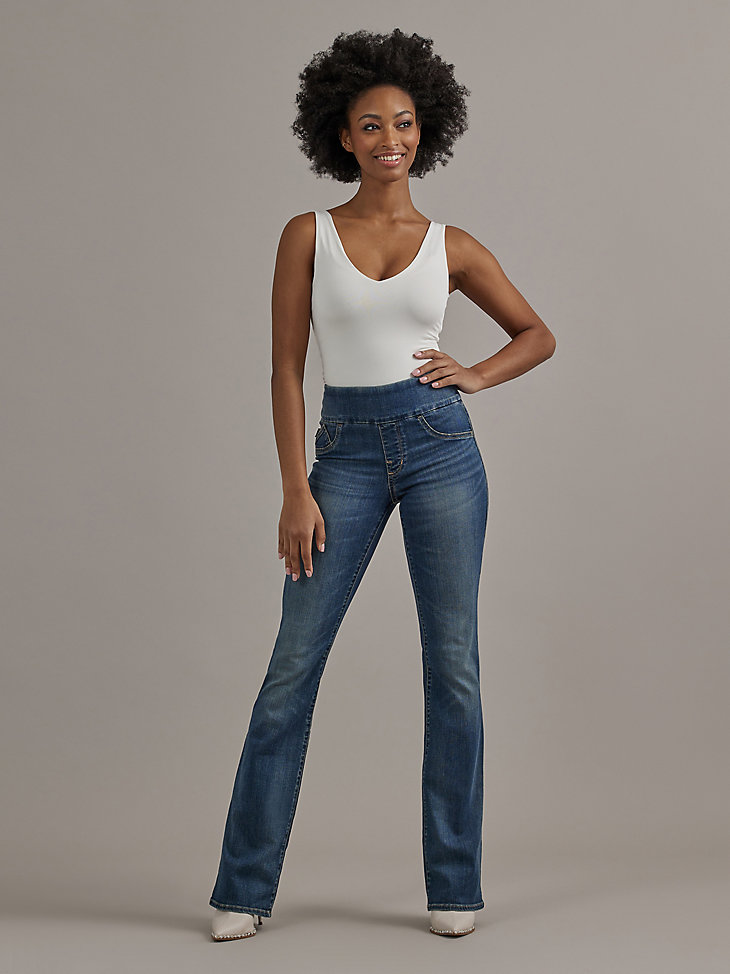 Women's Fever Bootcut Jean in Glamazon main view