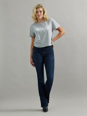 Women's Fever Bootcut Jean in Heart Beat main view