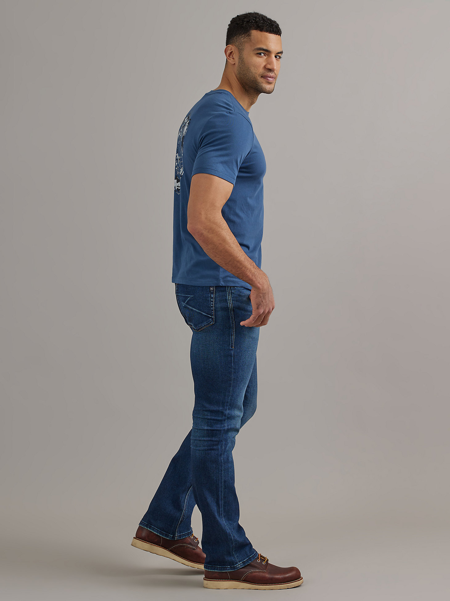 Men's Henlee Bootcut Jean in Hall of Fame alternative view 2