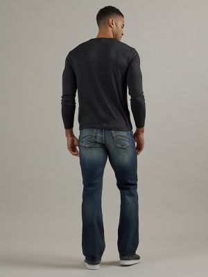 Men's Henlee Bootcut Jean in Rocky Road alternative view