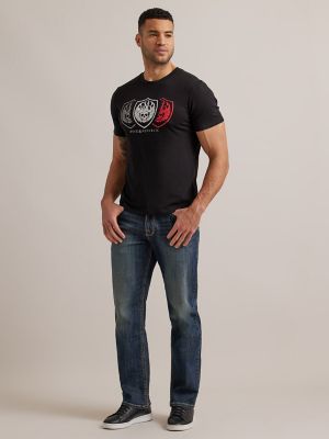 Men's Grady Relaxed Fit Straight Jean in Radiator main view