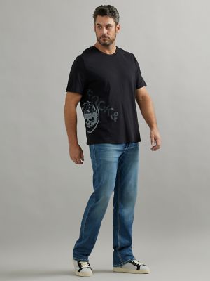 Men's Side Skull Tee in Black alternative view 2