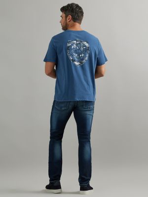 Men's Camo Shield Tee in Midnight alternative view 4