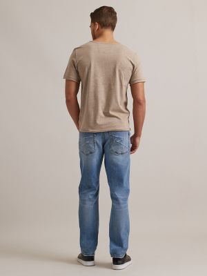 Men's Short Sleeve Henley in Oatmeal alternative view