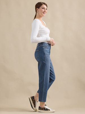 Women's Shea High Rise Straight Jean in On the Run alternative view 2