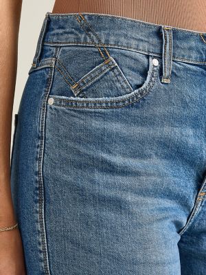 Women's Shea High Rise Straight Jean in On the Run alternative view 4