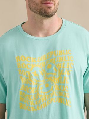 Men's Urban Graphic Tee in Mint alternative view 3