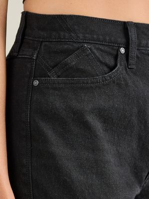 Women's Shea High Rise Crop Jean in Blackout alternative view 4